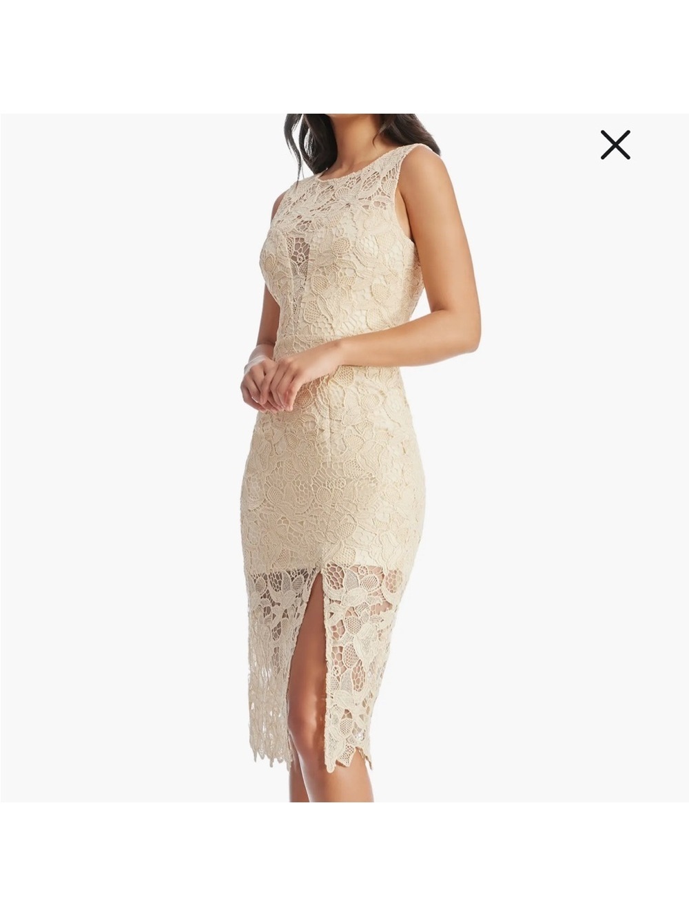 Dress the Population Avianna Lace Dress Size Small NWT